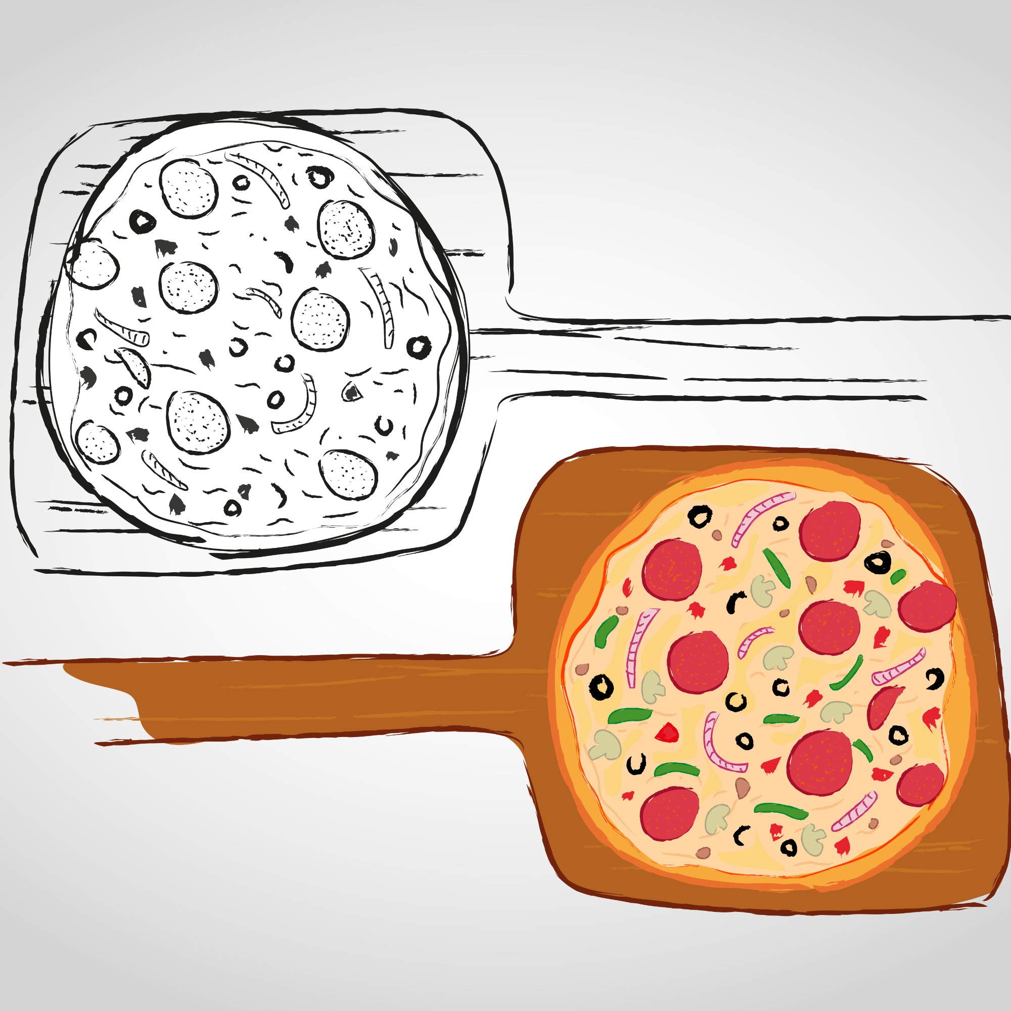 Kukoo - Pala Per Pizza In Alluminio E Manico In Legno 83cm X 22cm Per Forno Da Pizza Elettrico E Forno A Legna 56206100