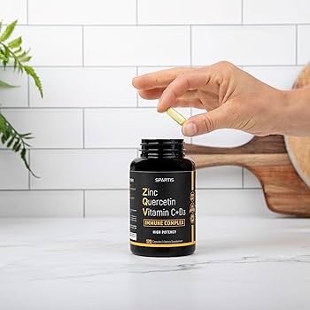 Amazon.com: Zinc Quercetin 500mg with Vitamin C Vitamin D3