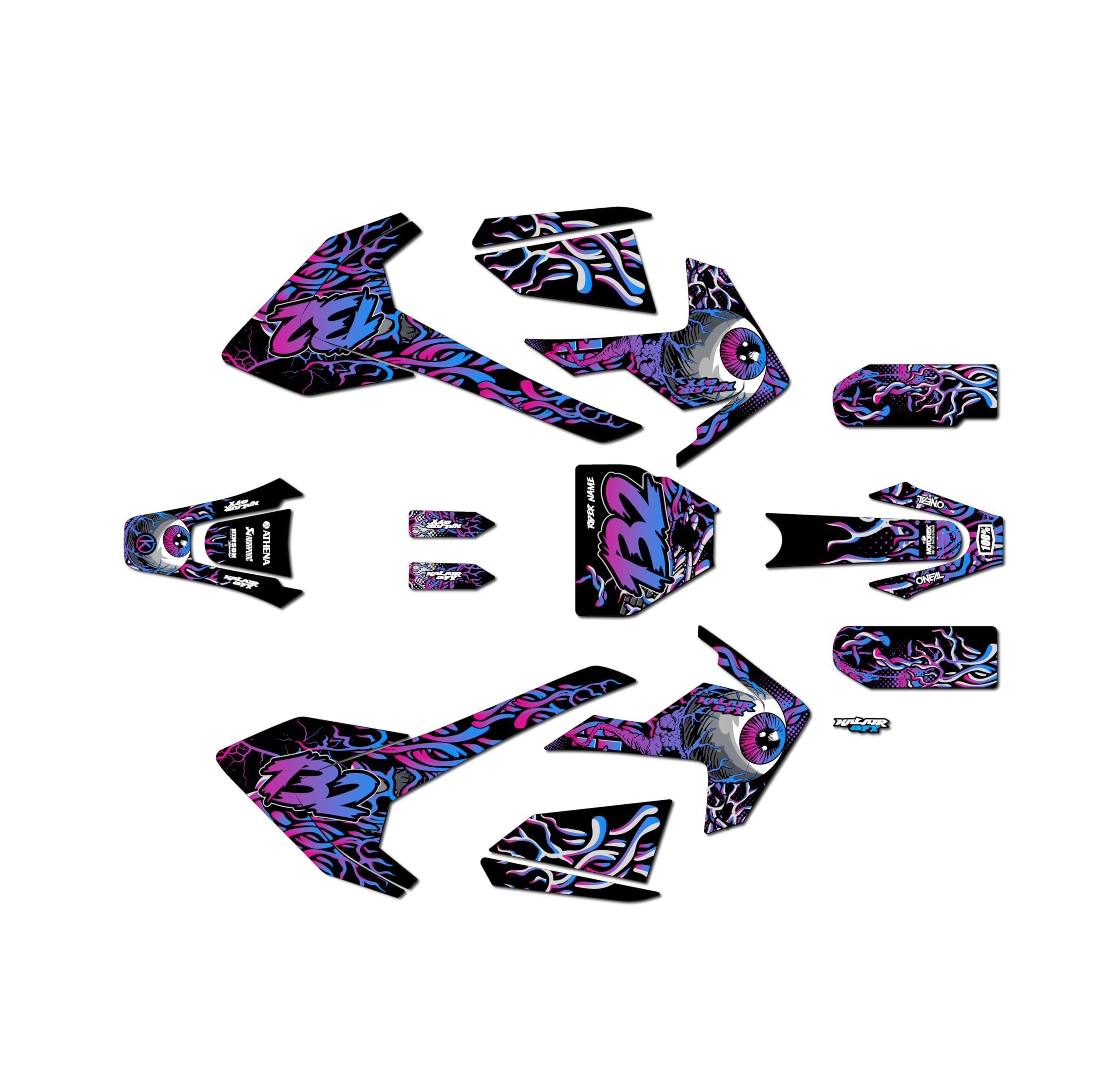 Amazon.com: Kalair GFX Graphics Kit for Mototec PRO 72V (All