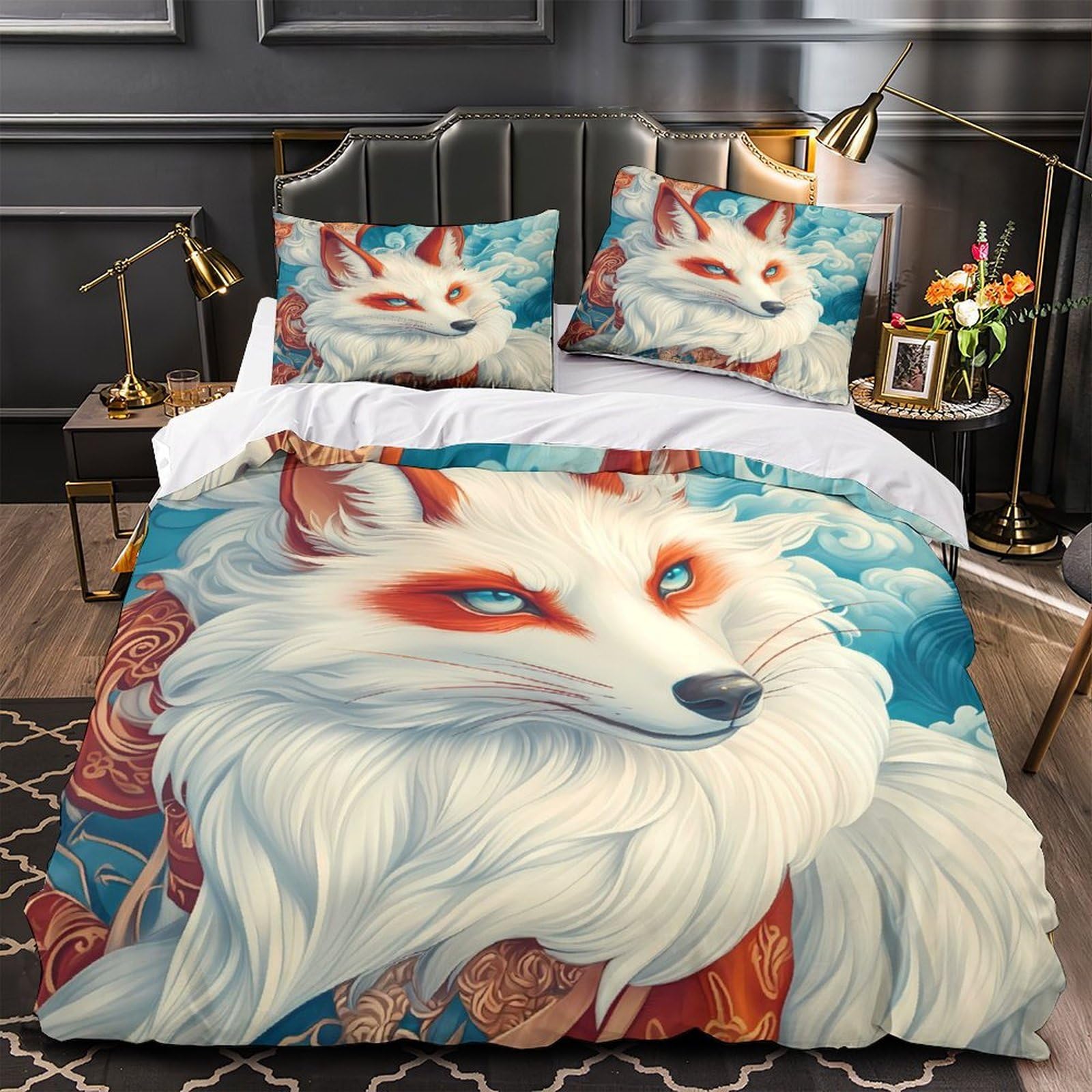 Parure de lit cascade 3D pour chambre de garçons et adolescents