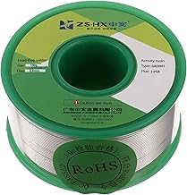 ZSHX Bleifreier Lötdraht Sn99 Ag0.3 Cu0.7 Kolophoniumkern(Rosin Core Solder) Lötdraht zum elektrischen Löten (0.6mm 100g)