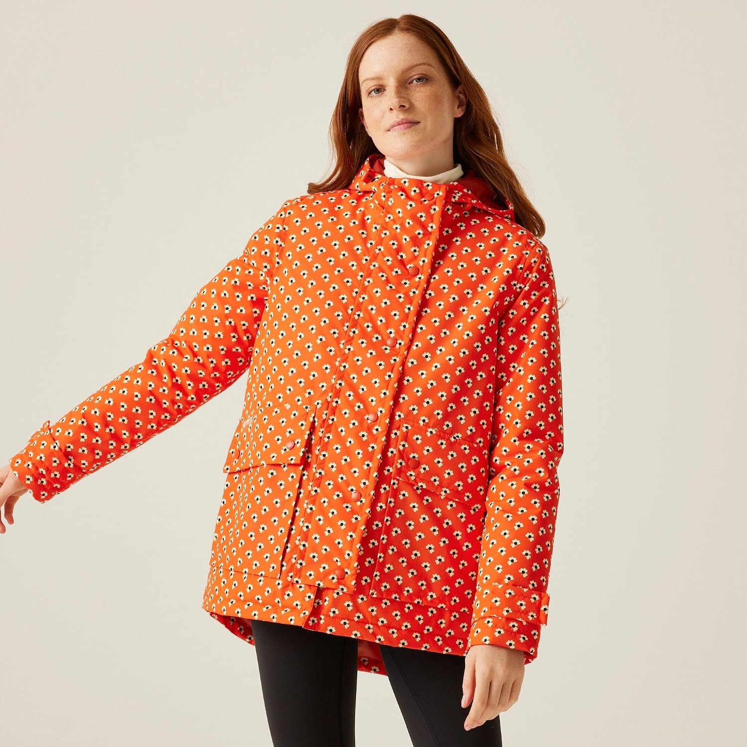 Regatta x Orla Kiely Mid Length Waterproof Insulated Jacket