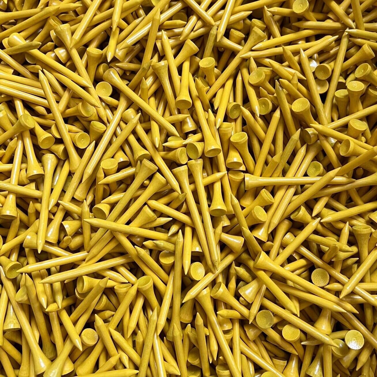 2.75" Long Premium Bamboo Golf Tees