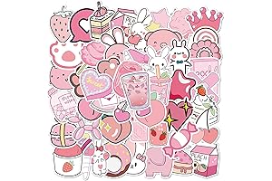 50 Pcs Decorative Stickers under 1 dollar