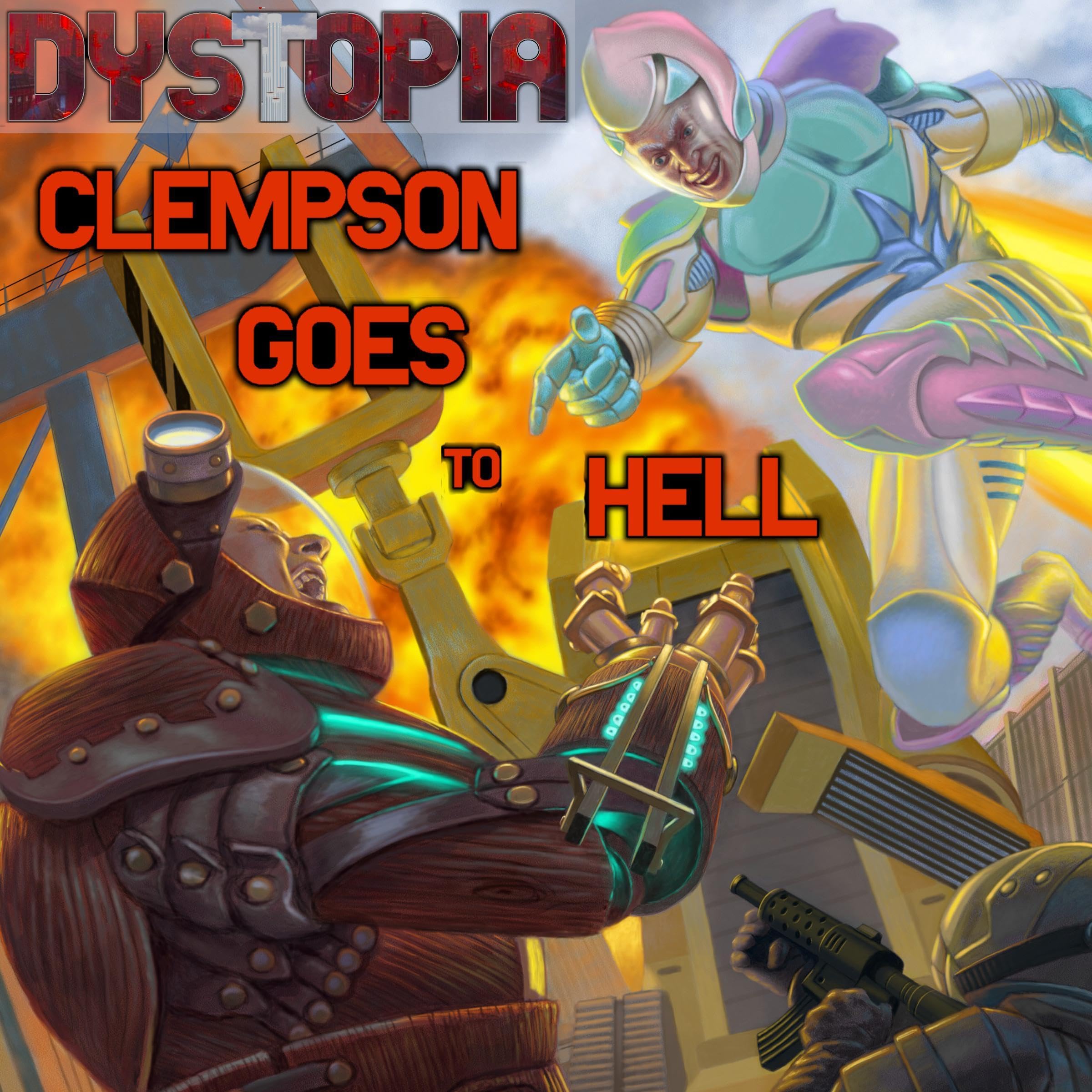 Cover art for Dystopia