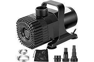 2600 GPH Submersible Aquasurge Pump with Barrier Bag