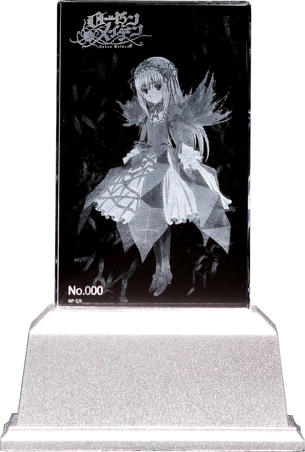 Amazon ローゼンメイデン 水銀燈 プレミアムクリスタル シリアルナンバー入り アニメ 萌えグッズ 通販