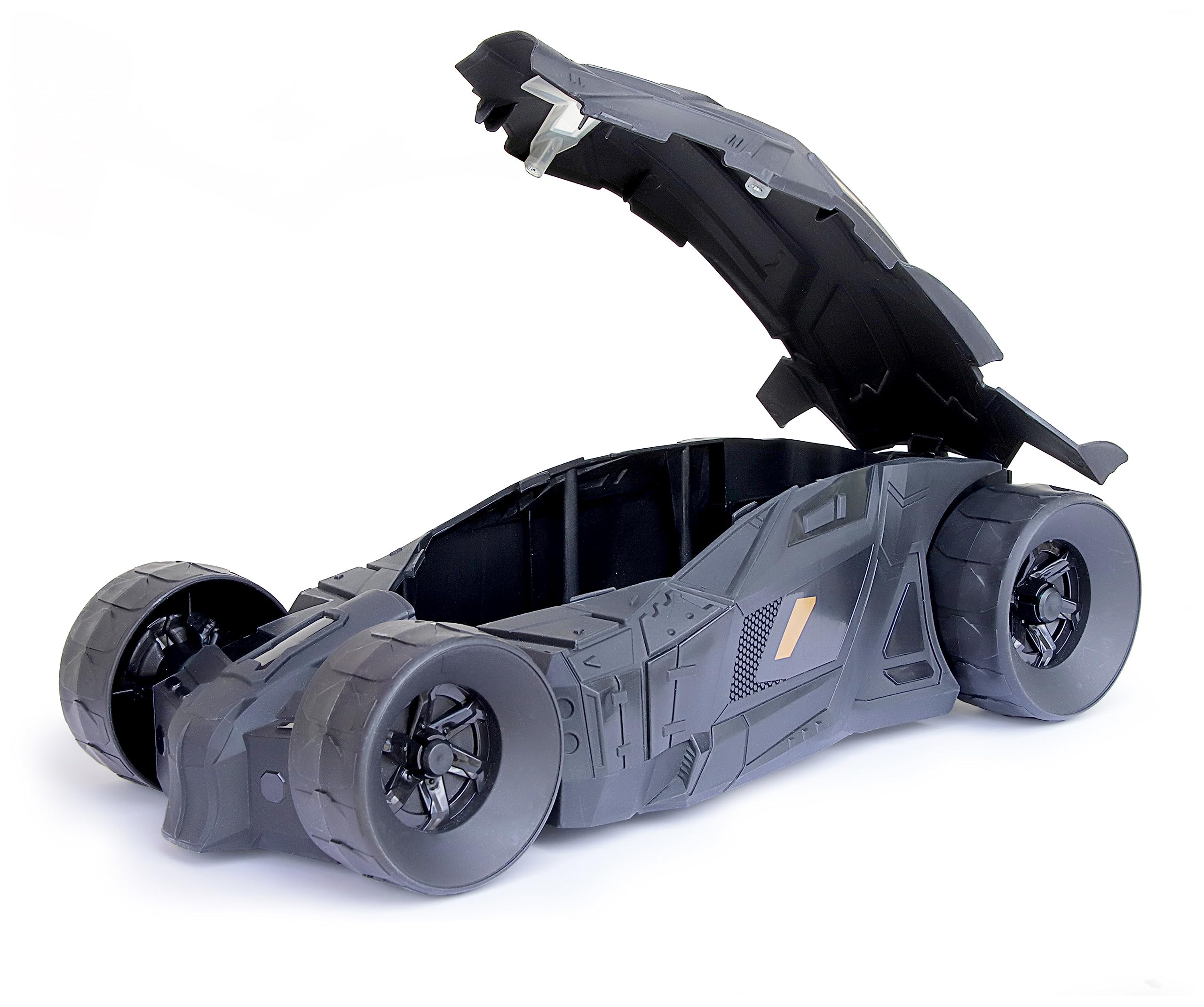 DC Comics - Pack Figura Batman Y BATMÓVIL - Figura de Acción de 30 cm y Coche Batman - Superheroes Juguetes - 6064628 - Juguetes Niños 3 Años +