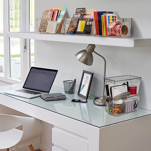 Miniatura 6 de ClearSpace Organización de despensa de plástico y contenedores de almacenamiento con tapas, organización perfecta de cocina o almacenamiento de