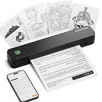 ByteCintia C80 Stampante Portatile A4,Stampante Termica Portatile compatibile con formato A4