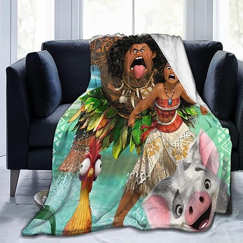 Mantas de forro polar súper suaves, ligeras, mullidas, acogedoras, de microfibra, lindas mantas de franela de anime para cama, sofá y sillón, 60 x