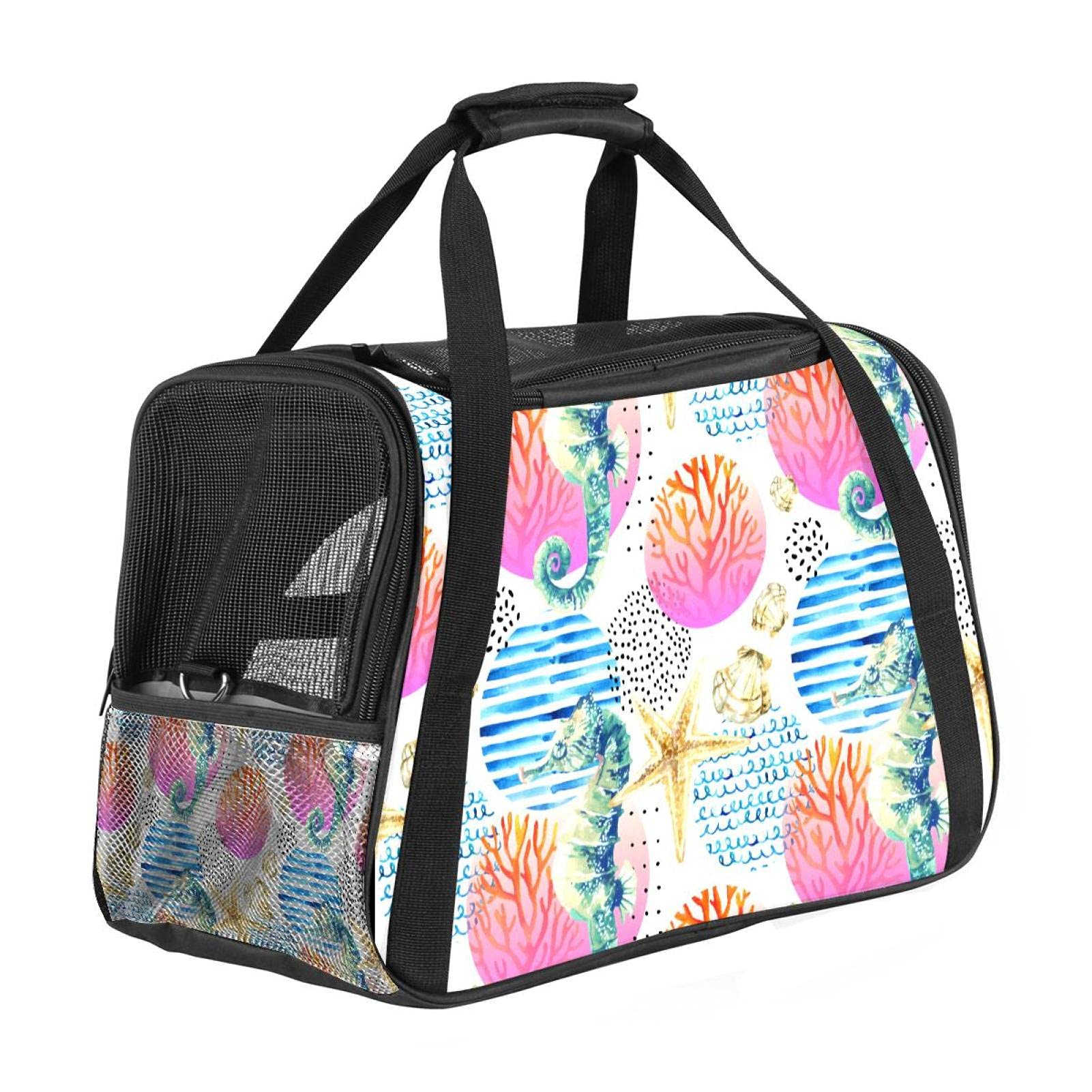 Sac de transport animal homologué cabine avec filet respirant