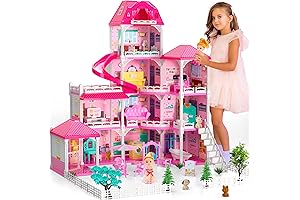 Pink Palace: Ultimate Doll House for Imaginative Play!