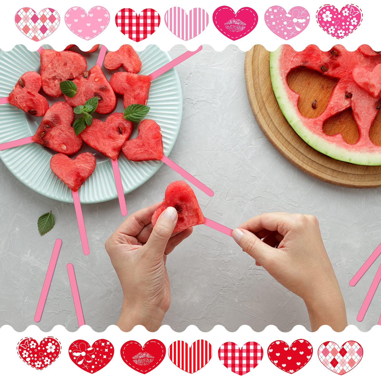 30 palitos de acrílico reutilizables para tartas, moldes para tartas, espejos, palitos de helado, molde para tartas en casa, dulces, regalos, fiestas, manualidades (rosa, 4.6 pulgadas)