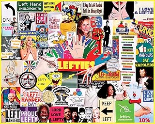 White Mountain Puzzles Lefties, 1000 Piece Jigsaw Puzzle