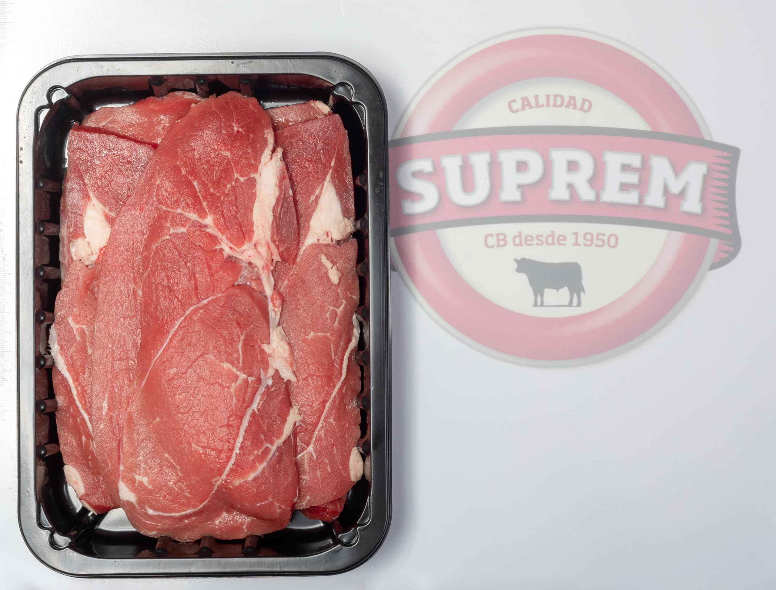 Filetes de 1ª A de Ternera SUPREM 480g Pack de 4 Corte Premium
