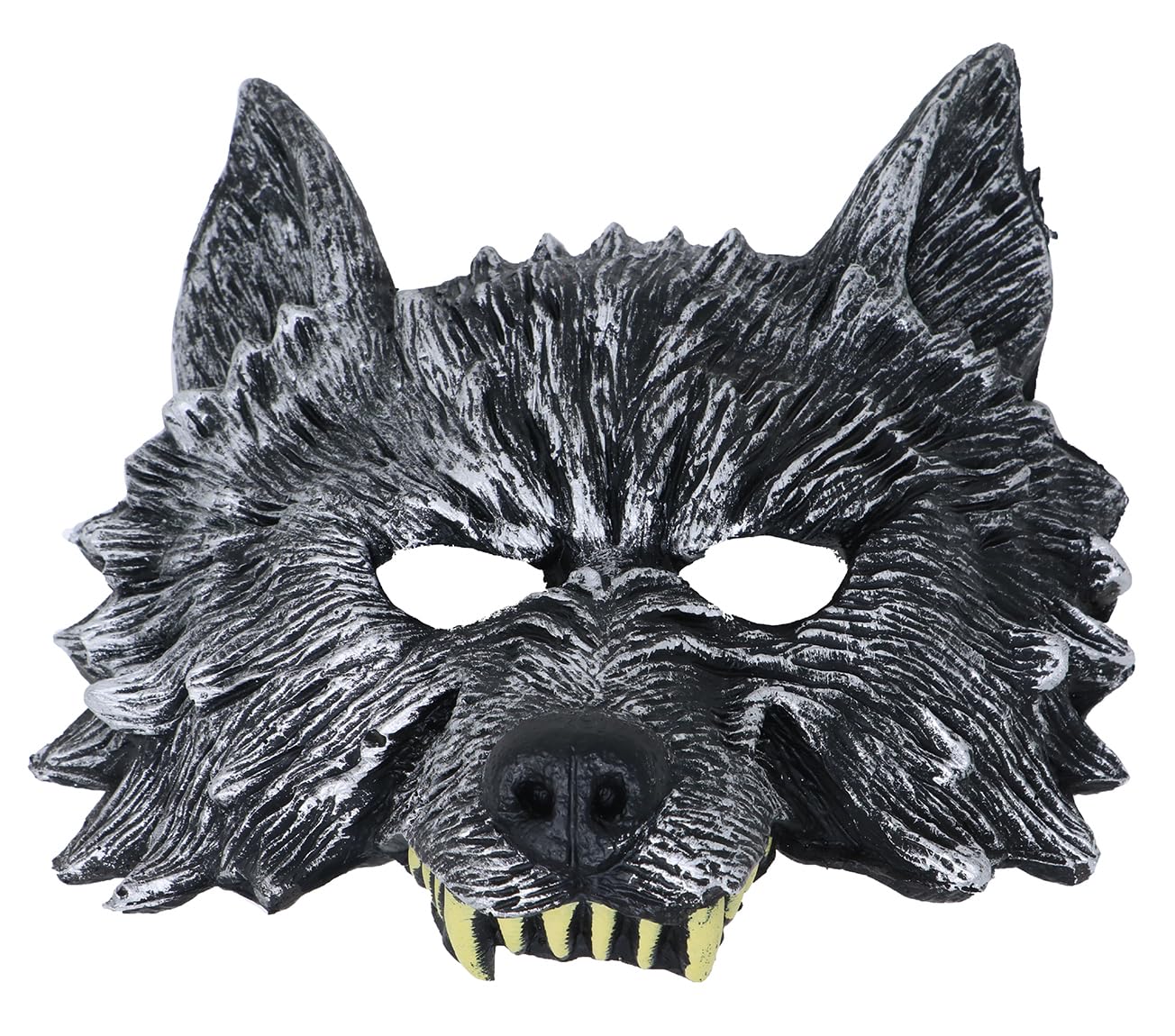 Wolf Foam Half Face Mask Halloween Party Werewolf Soft Fancy Dress Adult Masks