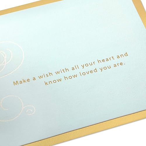 Miniatura 5 de Hallmark Signature Paper Wonder - Tarjeta de cumpleaños desplegable de princesa Disney (jazmín, bella, cenicienta, ariel)