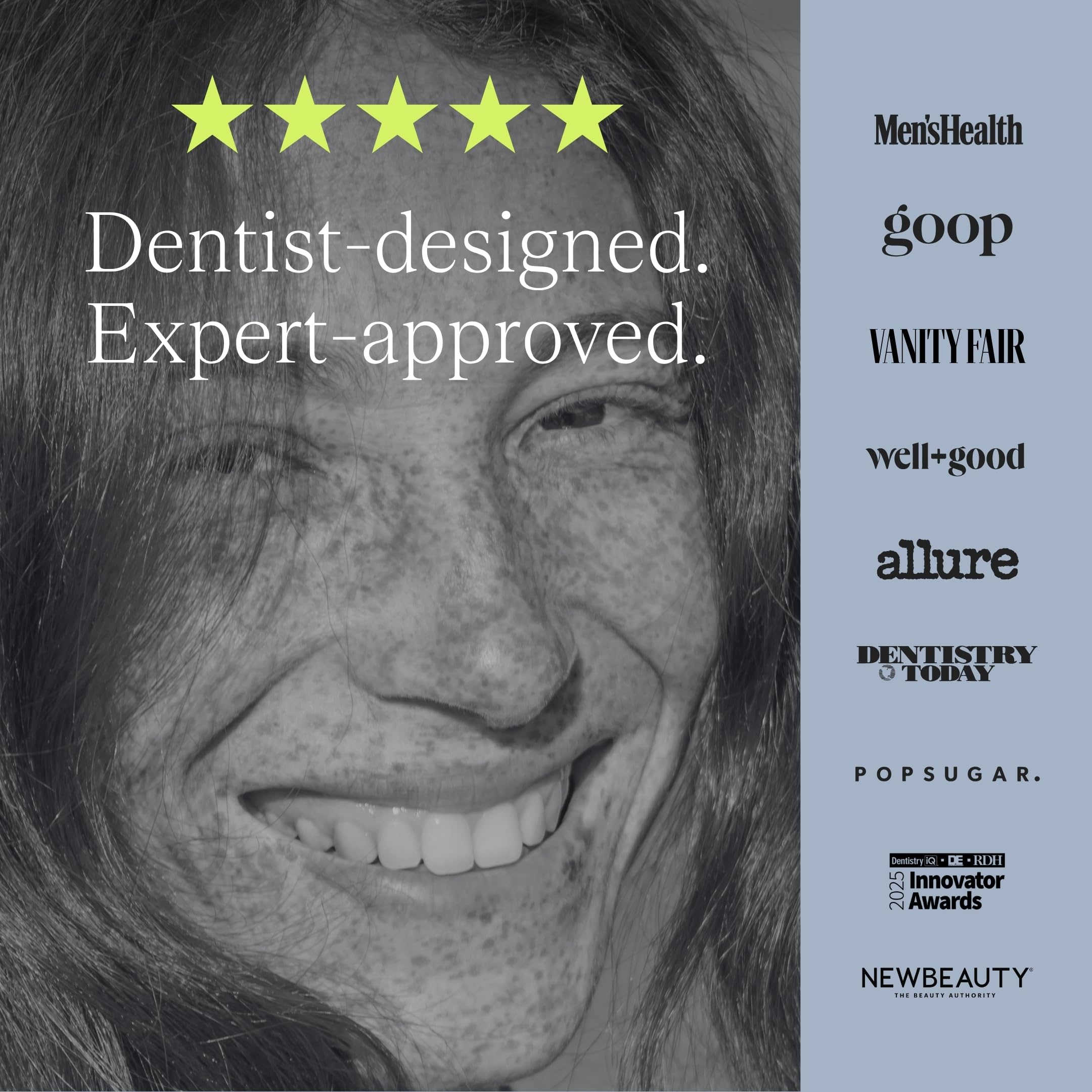 Slate Hilo dental eléctrico, hilo dental de ortodoncia, hilo dental para aparatos ortopédicos, cuidado de aparatos ortopédicos, incluye estimulador de encías, raspador de lengua, herramienta de hilo
