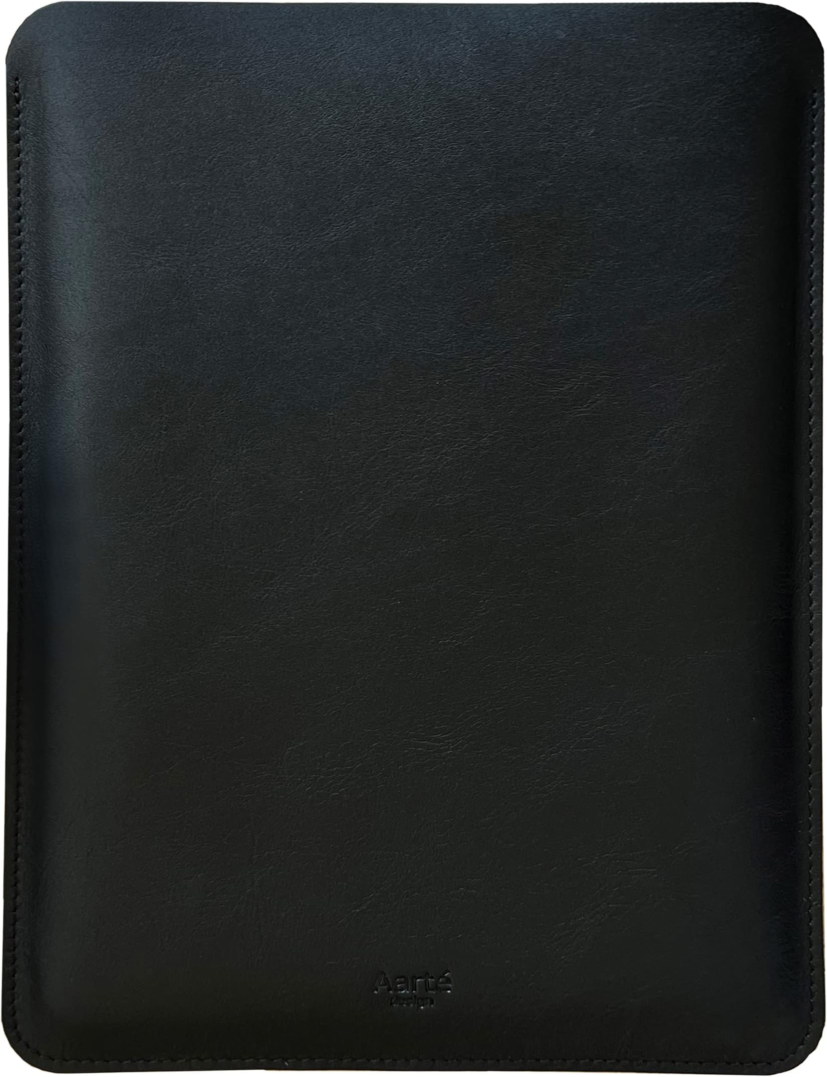 Genuine Vintage Leather Sleeve case for 13-inch MacBook Air/Pro 2018-2025 M1 M2 M3 A2337 A2179 A1932 / 13 MacBook Pro M1 M2 M3 /A2338 A2251 A2289 (2018-2025) (Vertical, Black)