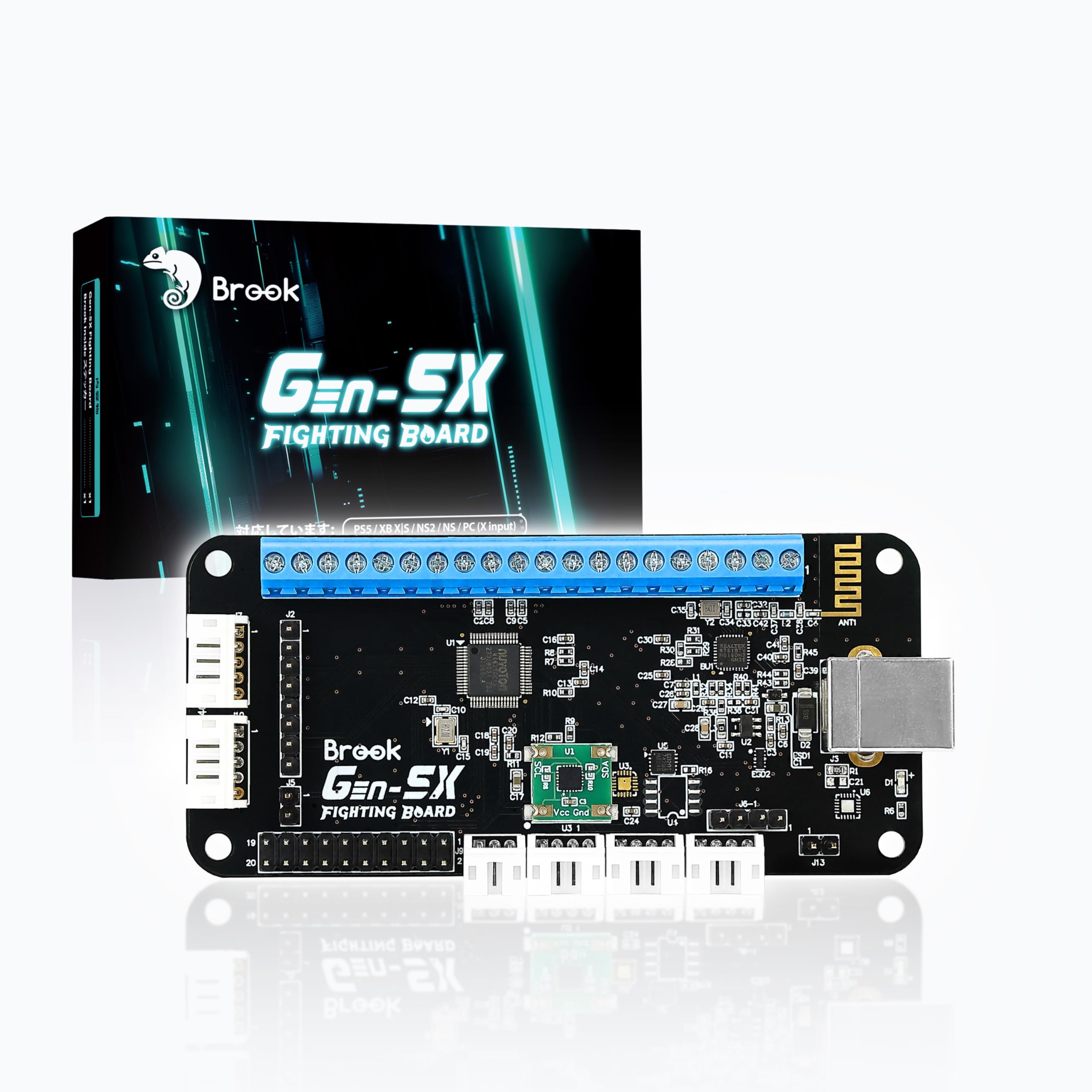 Brook Gen-S PS5対応ワイヤレス基板 Amazon.co.jp: Brook GEN5Xファイティングボード – 究極のマルチ