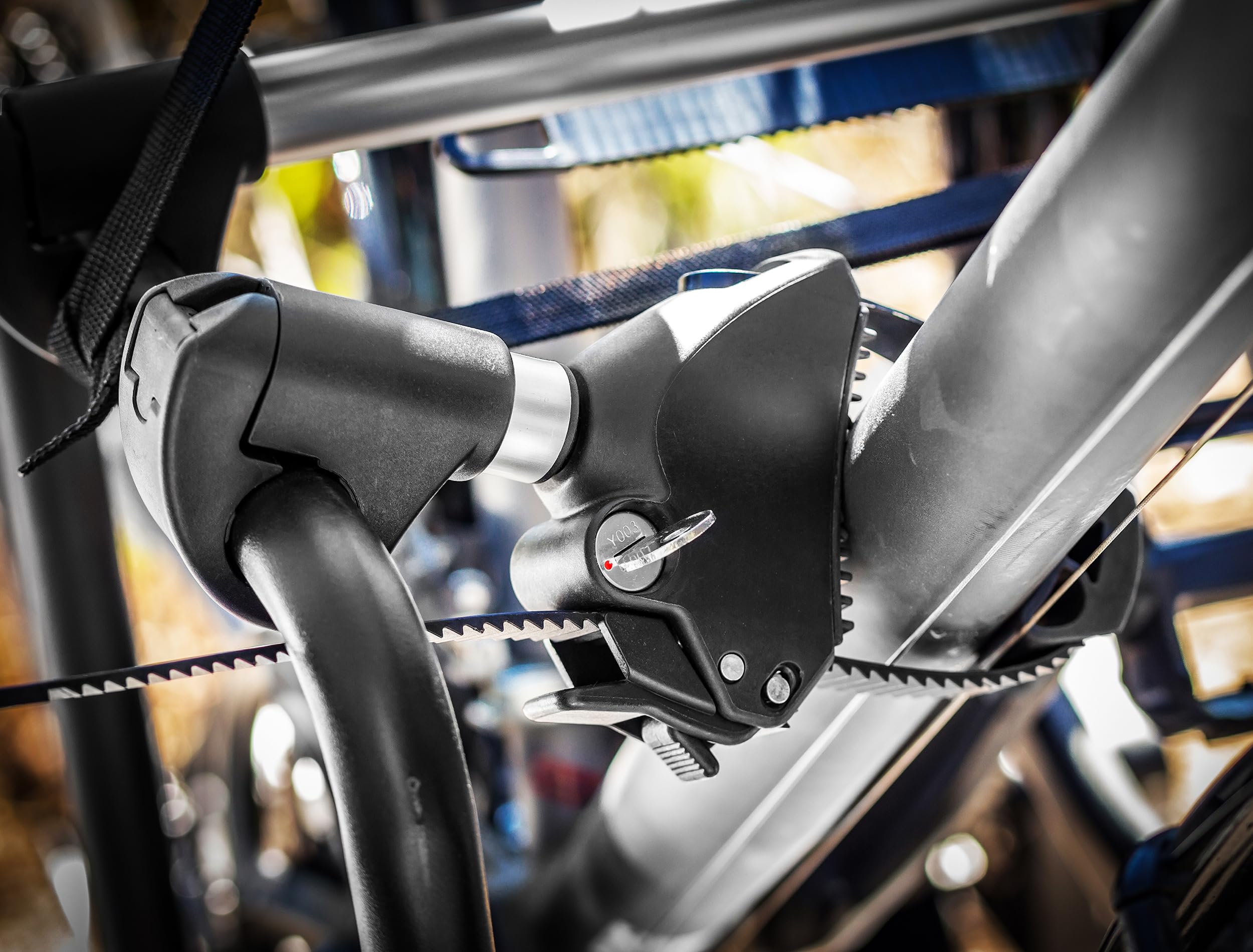 Bullwing Uchwyt na ramę krótki, Ø 25 + 30 mm, do bagażnika rowerowego ebike – bezpieczne i elastyczne mocowanie, regulowany