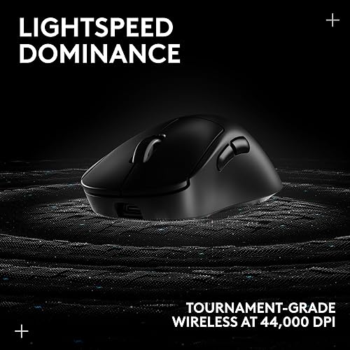 Miniatura 5 de Logitech G PRO X Superlight 2 DEX Lightspeed - Mouse inalámbrico para juegos, 2.12 onzas, calidad profesional con 5 botones programables, carga