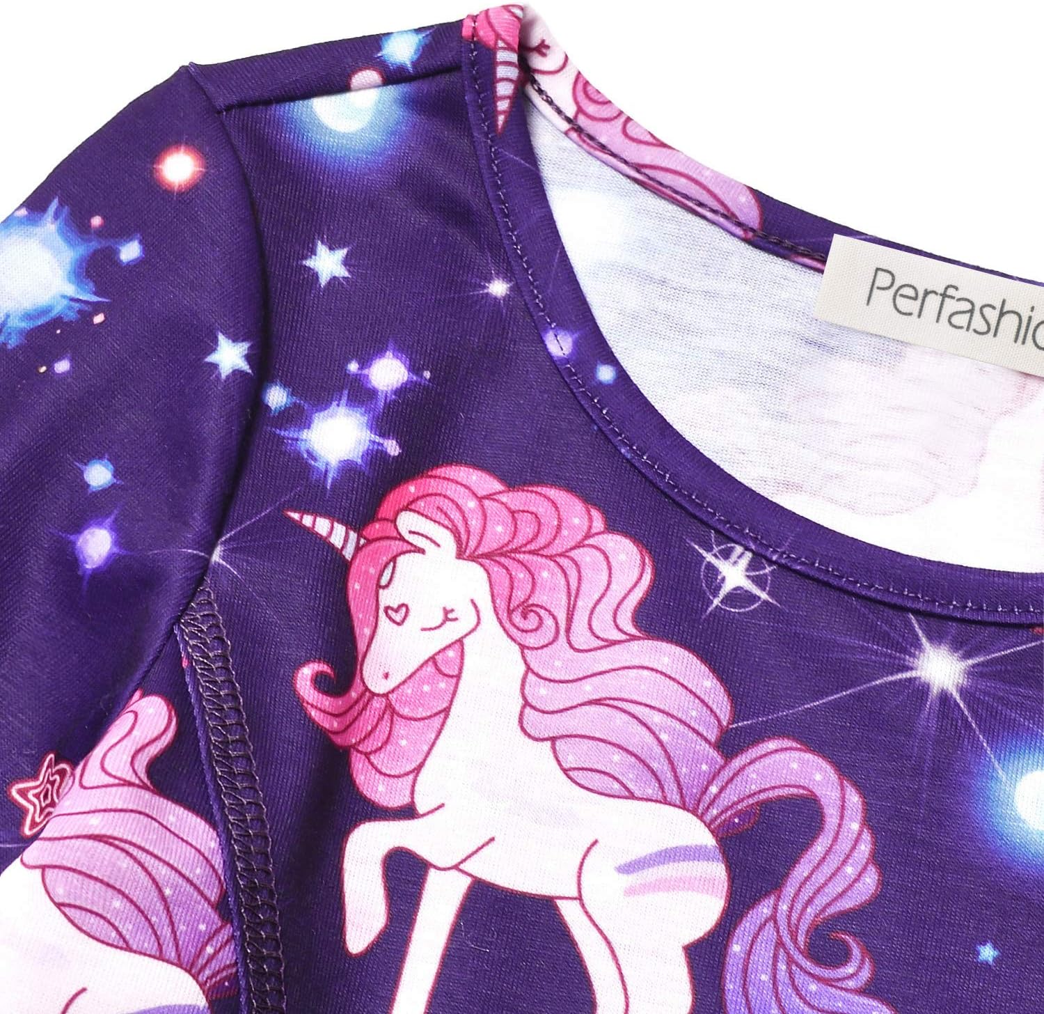 Perfashion Einhorn-Kleid Für Mädchen & Puppen – ärmellos, A-Line, In Verschiedenen Größen (4-13 Jahre)