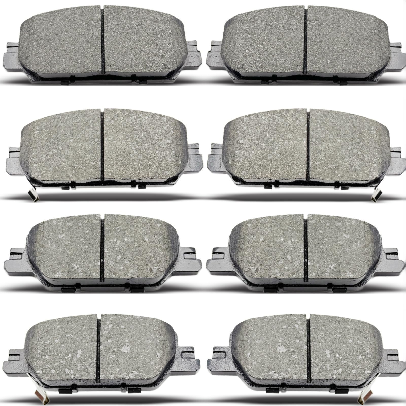 DYZJKWJW D2036 D2037 Front Rear Ceramic Brake Pads Set 8pcs Fit For 2017-2022 Honda CR-V