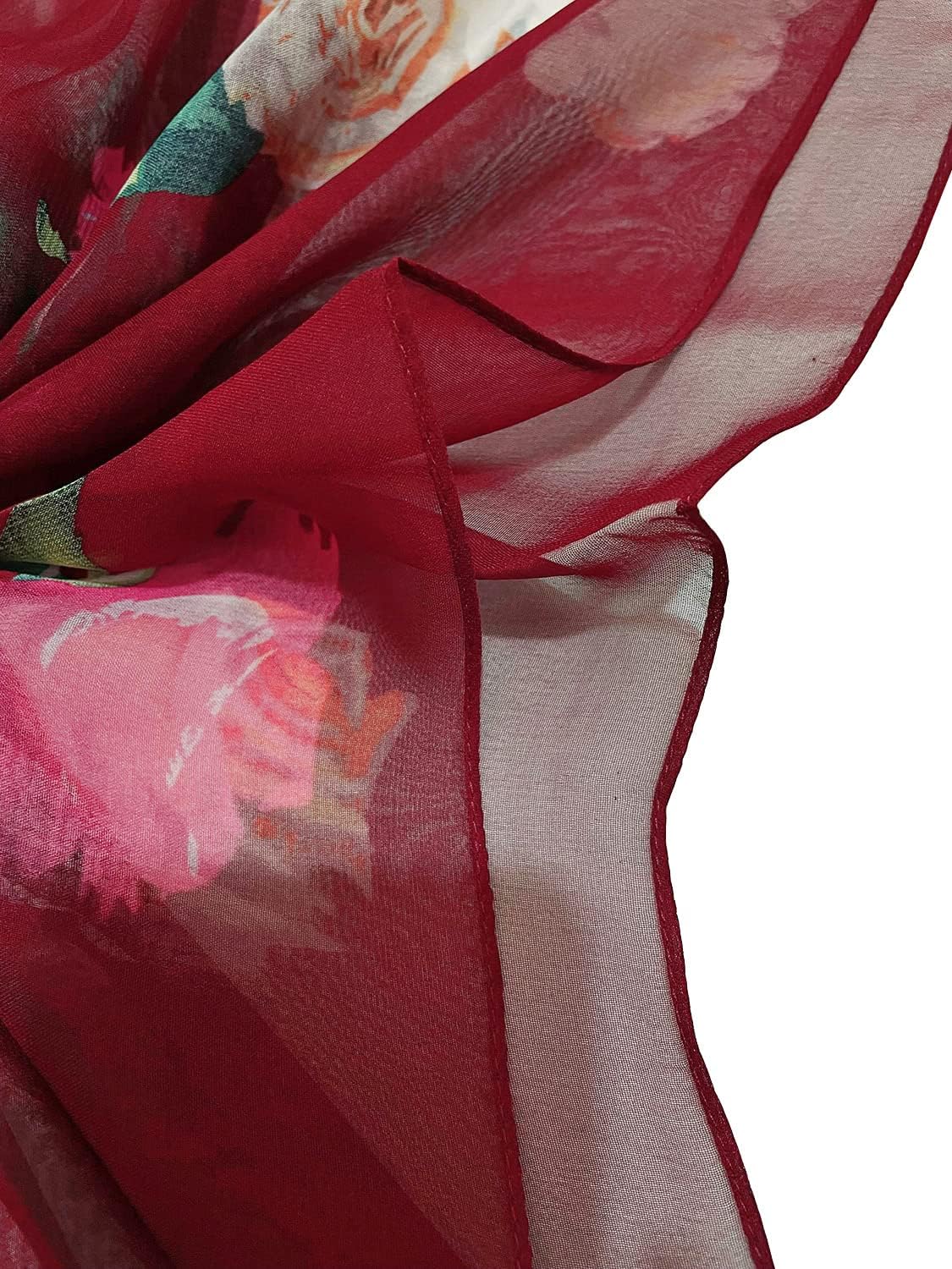 Women Short Sarong Beach Cover up Skirt Chiffon Swimsuit Sarongs Wrap - Image 4