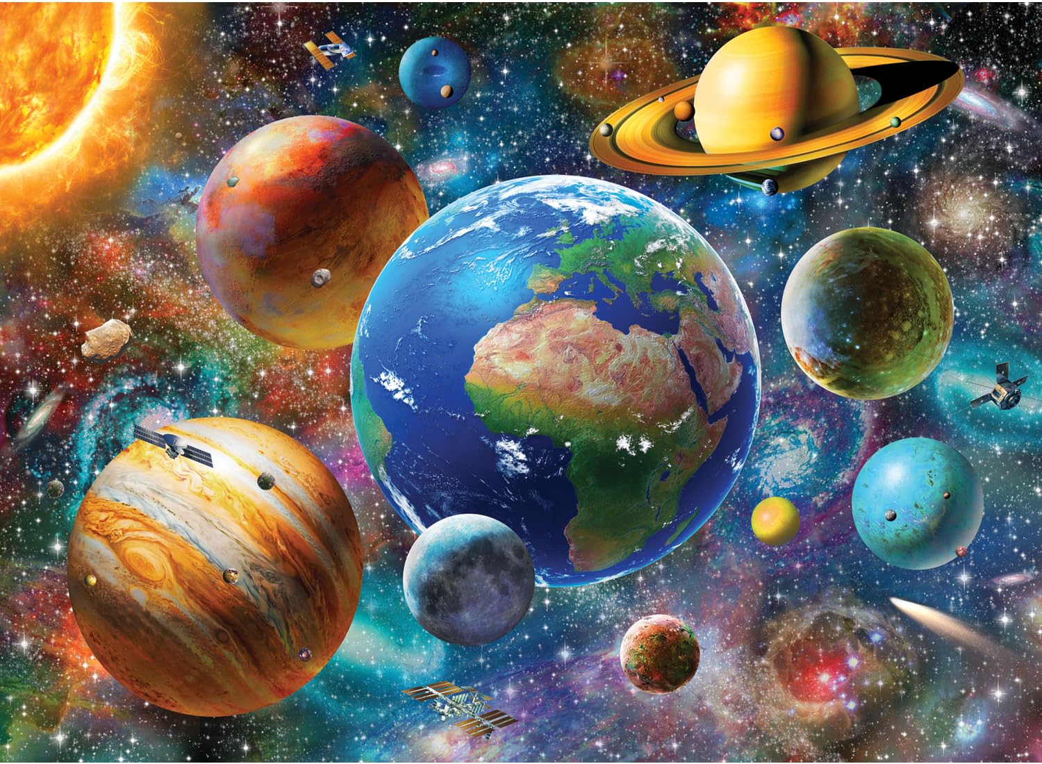 Anatolian Puzzle - The Solar System, 4000 Piece Jigsaw Puzzle, #5200