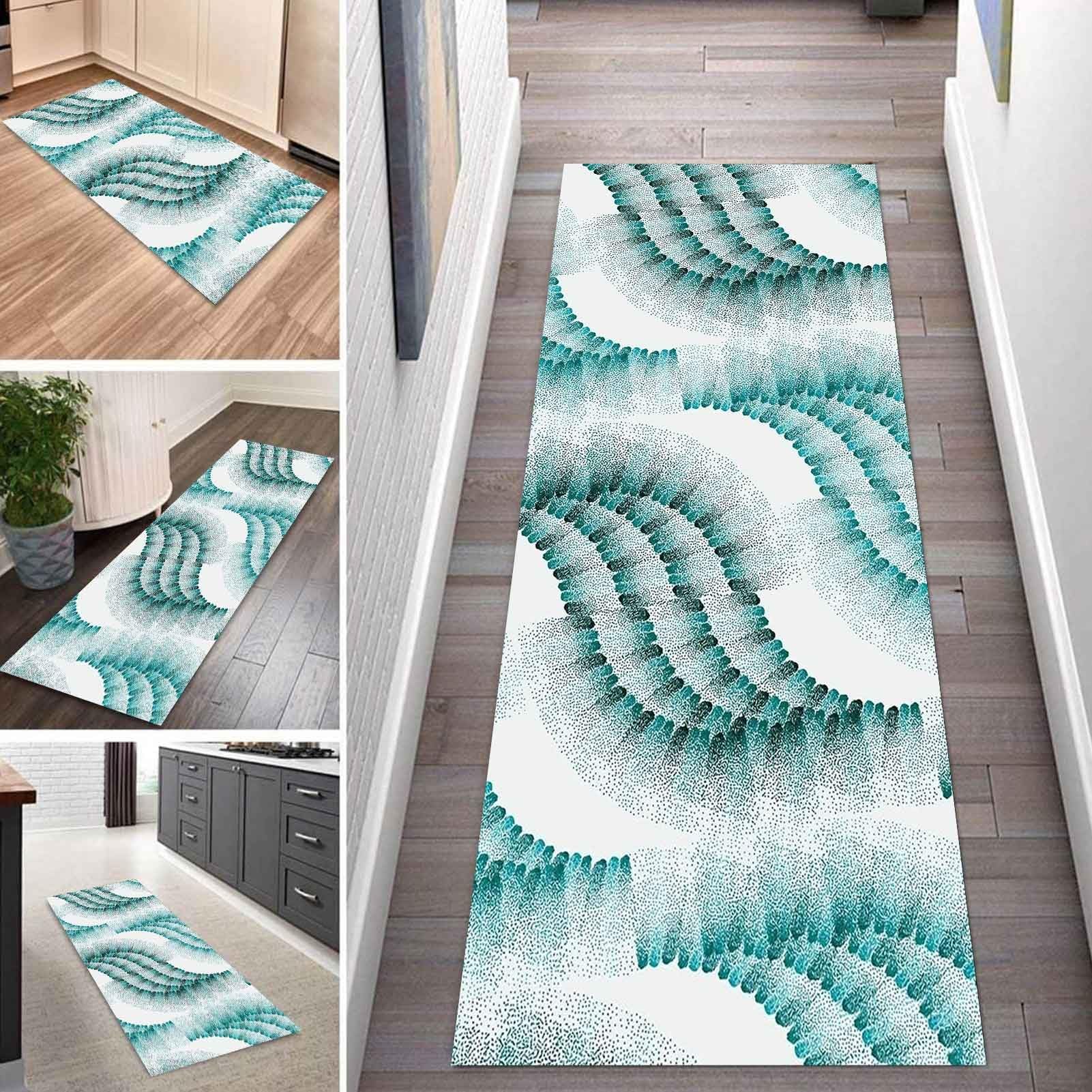 Tapis de couloir moderne pour une entrée accueillante et propre