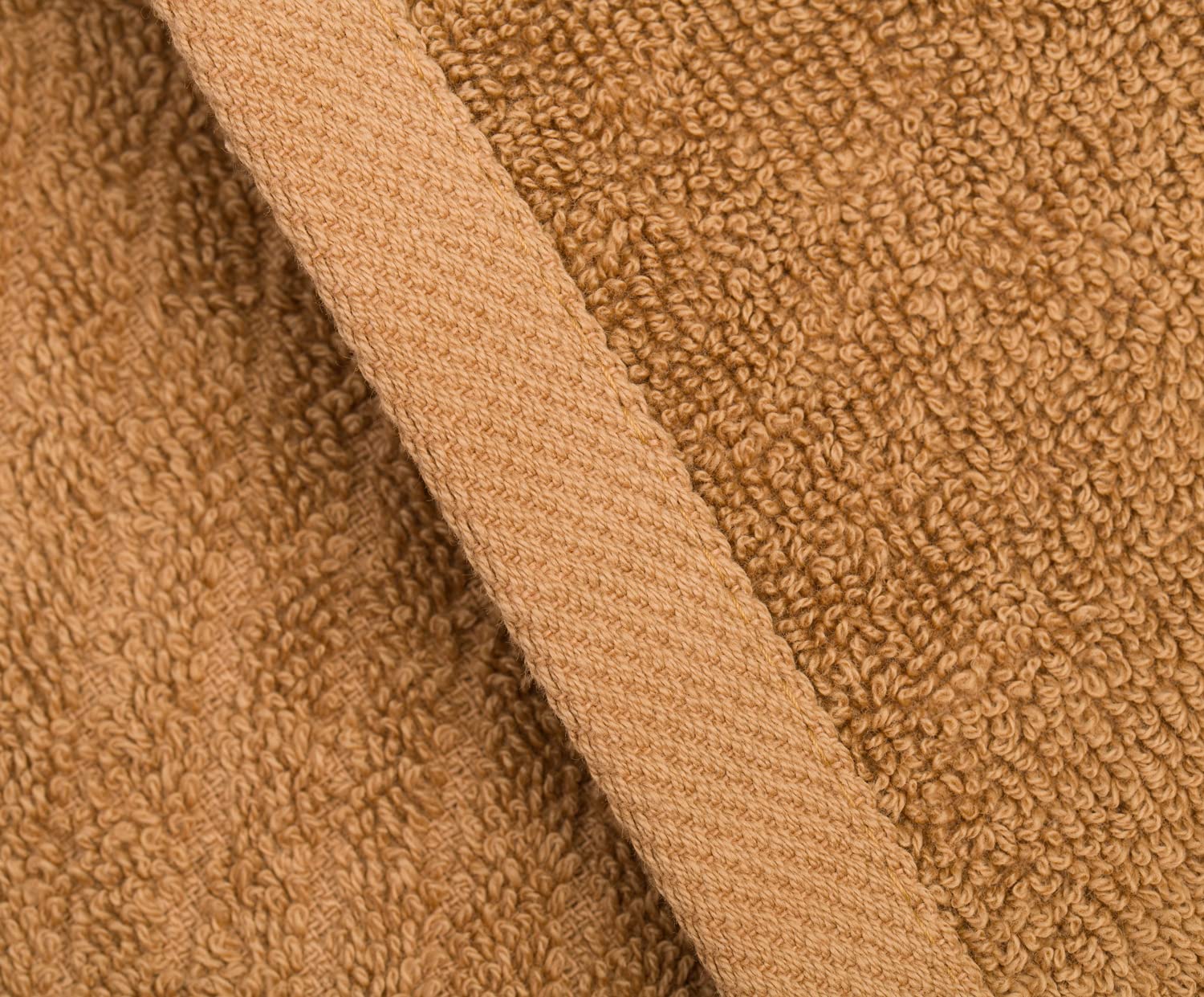 Gözze - Set de toallas de rizo, 2 toallas de mano (50 x 100 cm), 2 toallas de ducha (70 x 140 cm) y 2 toallas de invitados (30 x 50 cm), Algodón, 480 g/m² - Arena