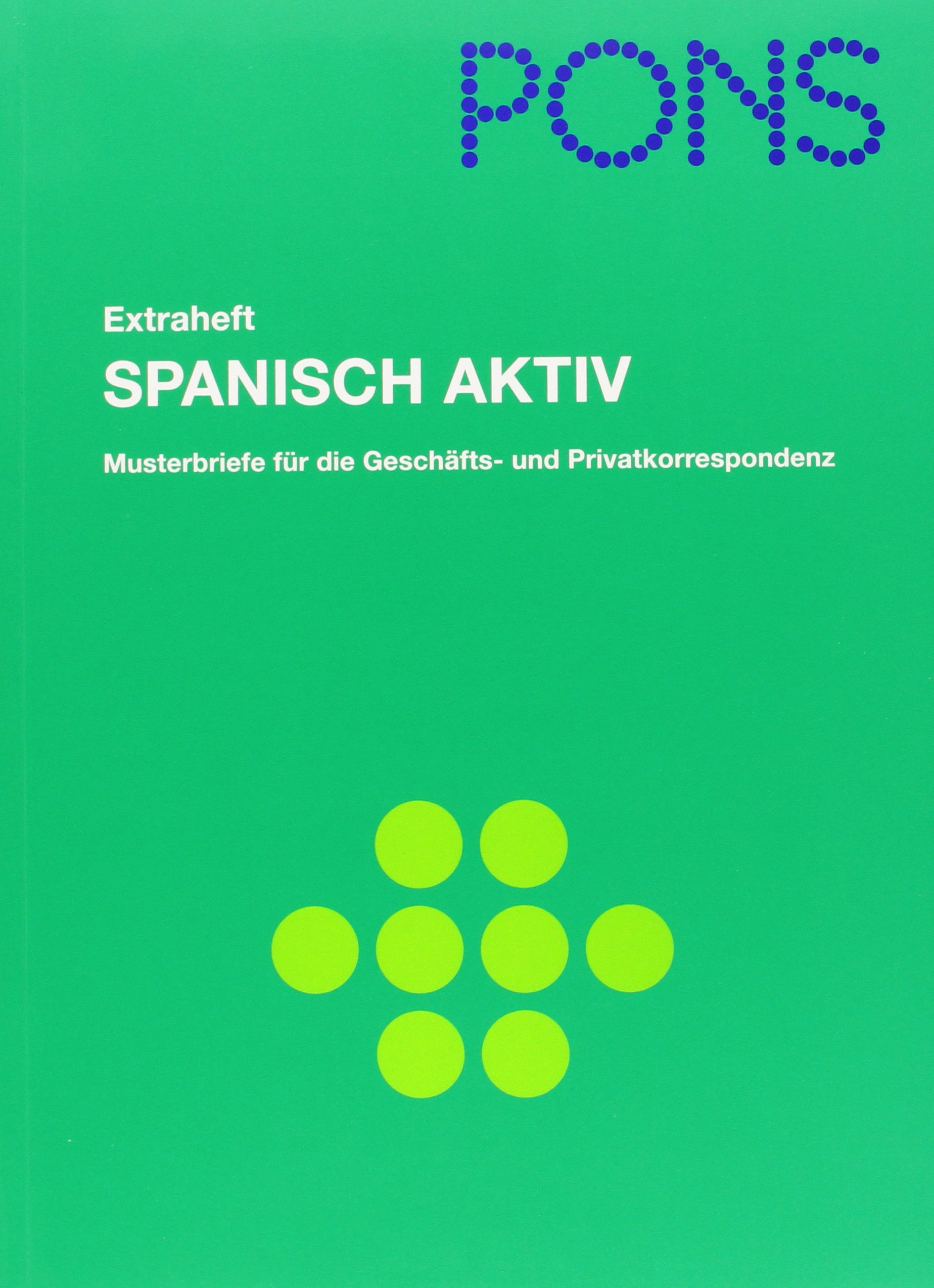 PONS Großwörterbuch Spanisch: Spanisch - Deutsch / Deutsch - Spanisch. 285.000 Stichwörter und Wendungen. Mit Online-Wörterbuch und Extraheft.: ... 285.000 Stichwörter u. Wendungen mit Online