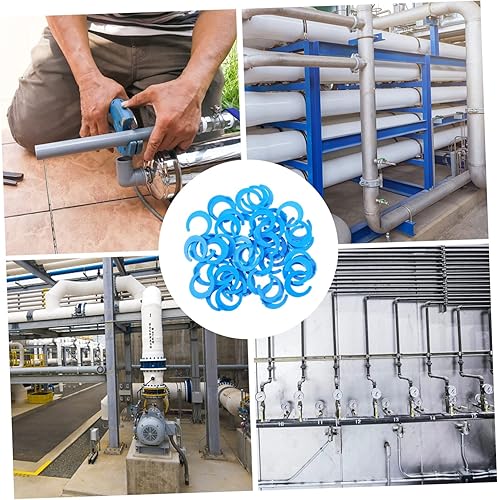 Miniatura 4 de 100 unids Purificador de Agua Hebilla Bloqueo Clips Sistema Accesorios Filtros De Agua Piezas para 14 Abrazaderas de Bloqueo Conectores Go-Parts