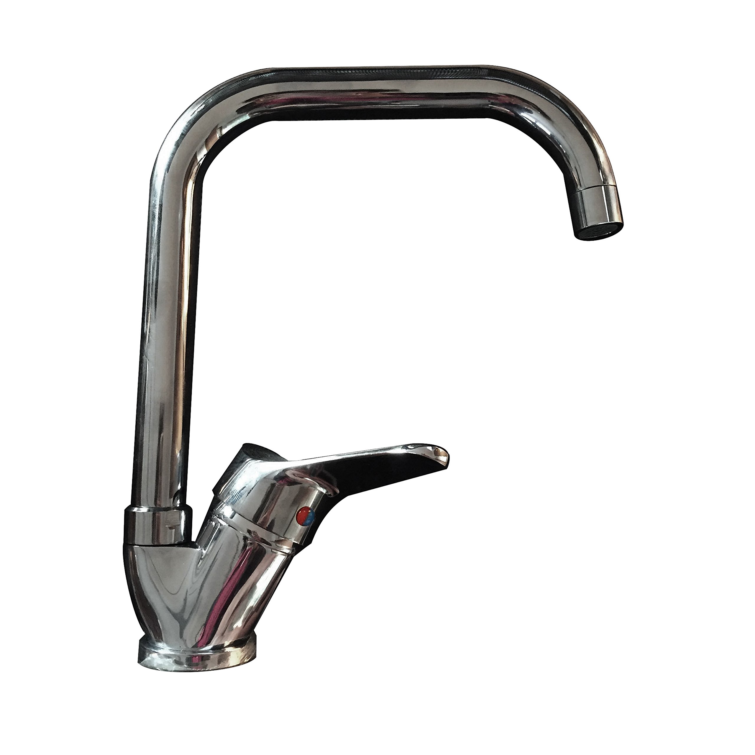 Grifo mezclador fregadero Ambrosiana SEI14061111 de latón cromado para cocina o zona de colada