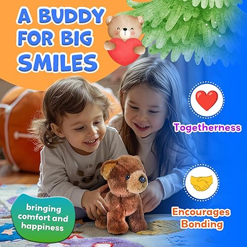 Miniatura 7 de Forest  Twelfth Coati de peluche de 8 pulgadas juguete de peluche suave lindo animal de peluche para niños y niñas animales de peluche pequeños de