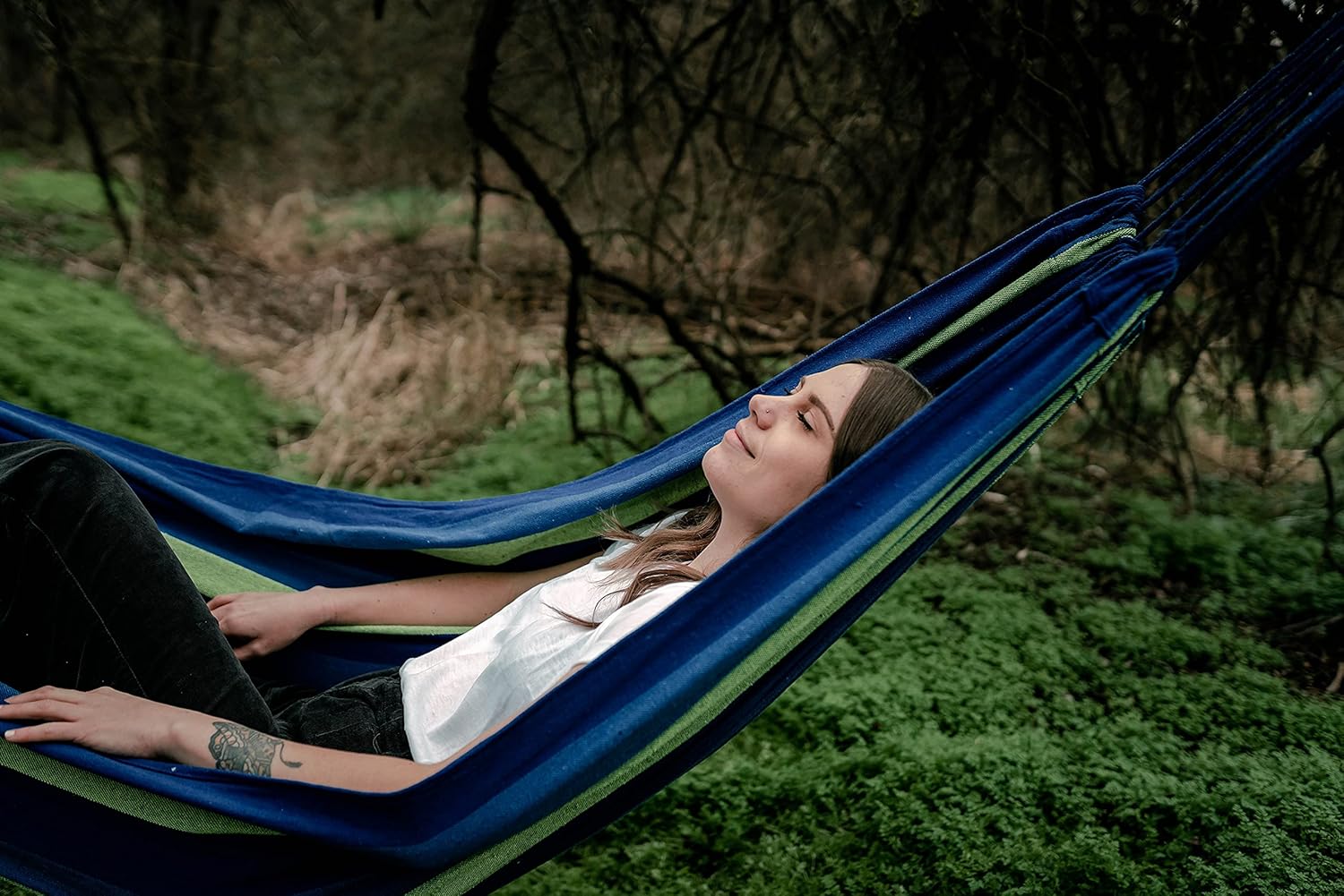 Stansport 30700 Catalina Hammock, Multicolored, One Size : Patio, Lawn & Garden