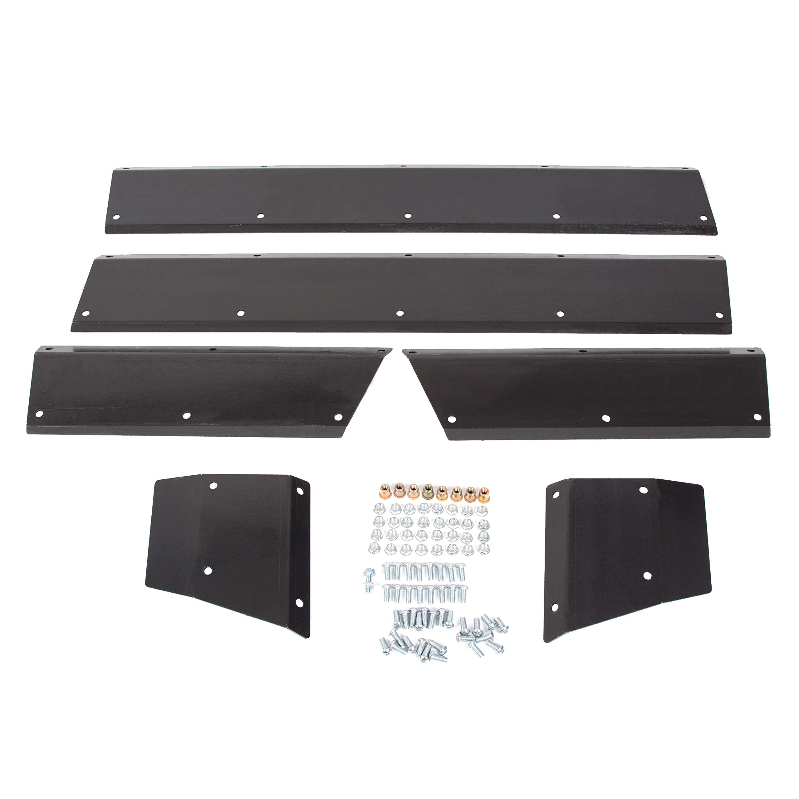 HECASA Lower Door and Side Panel Armor Compatible with 1984-2001 Jeep Cherokee XJ 4-door Steel