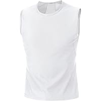 GOREWEAR M Base Layer Maglia senza maniche, White