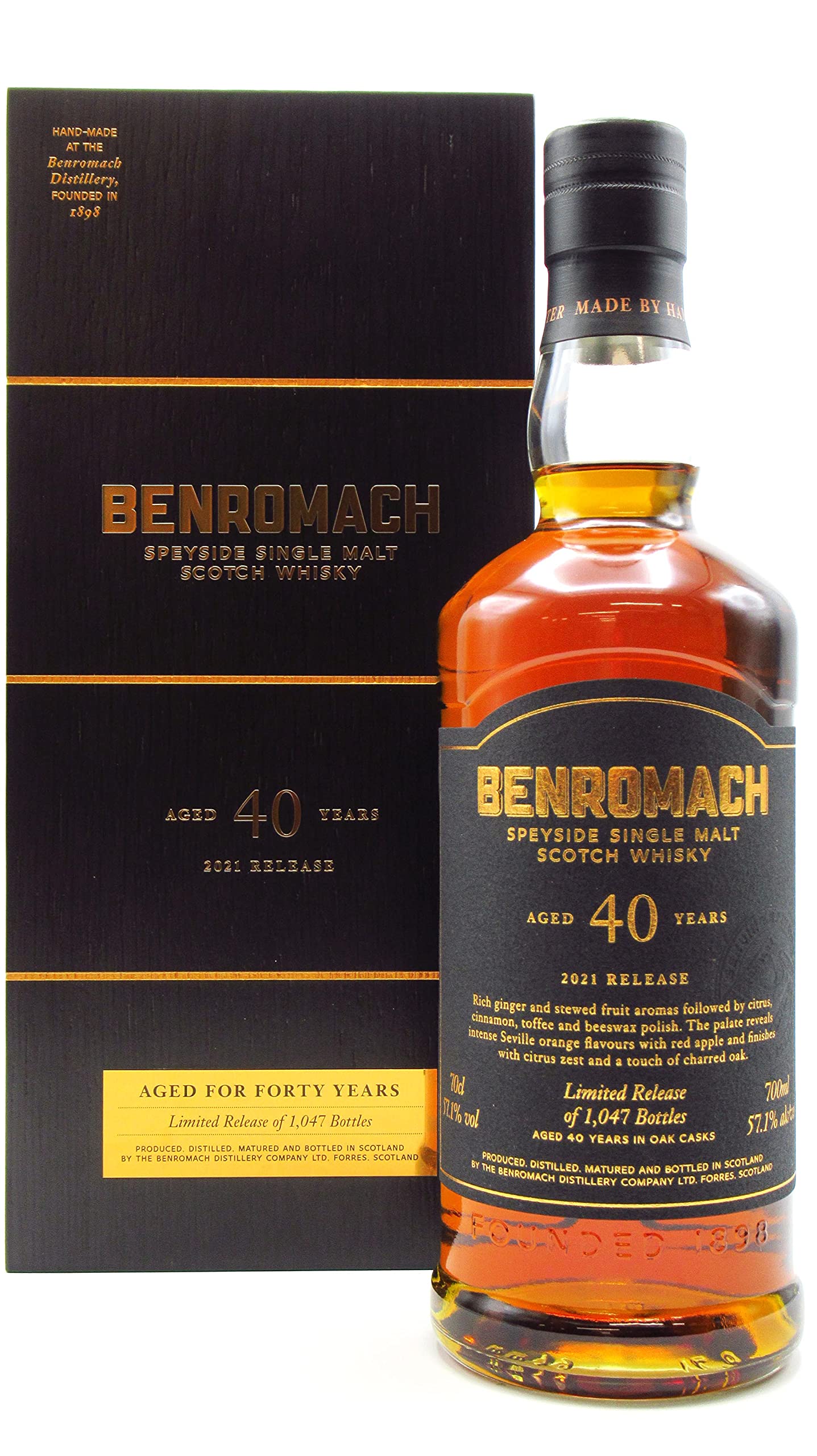 ベンロマック 21年ウイスキー正規品2021年ボトリング