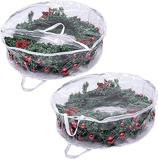 decorative wreath storage