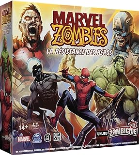 Asmodee - Cmon - Marvel Zombies : La Résistance des Héros - Un Jeu Zombicide - Jeux de société - Jeux de Figurines - Jeu coopératif - Jeu Adulte et Enfant à partir de 14 Ans - Version française