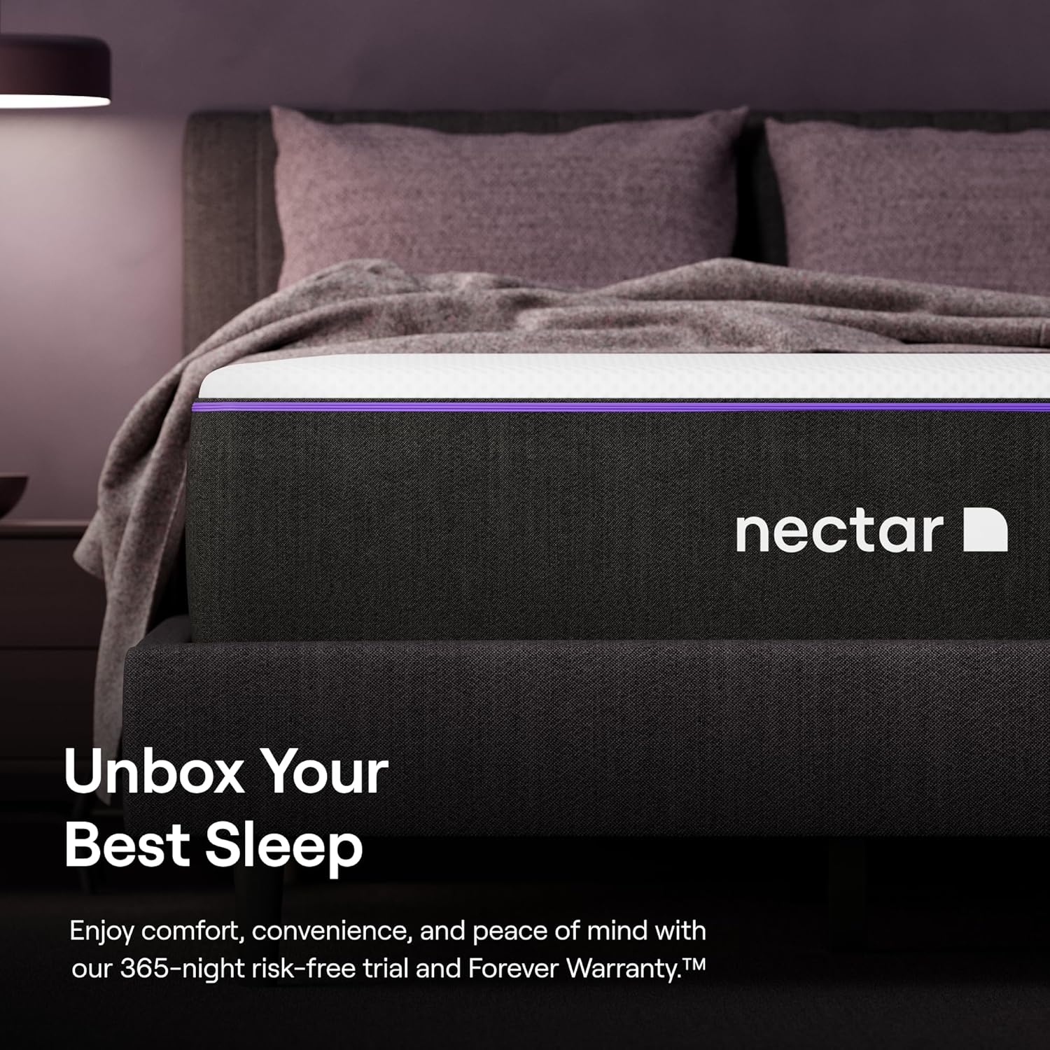 Nectar Premier Hybrid King Mattress 28 cm - Medium-Firm Memory Foam - Deep & Micro Spring Layers - Heat-Wicking Cooling Cover - 365 Night Trial - Forever Warranty image 5