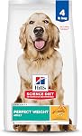 Hill's Science Diet Adult Perfect Weight Chicken Recipe Dry Dog Food 1.81 kg Bag