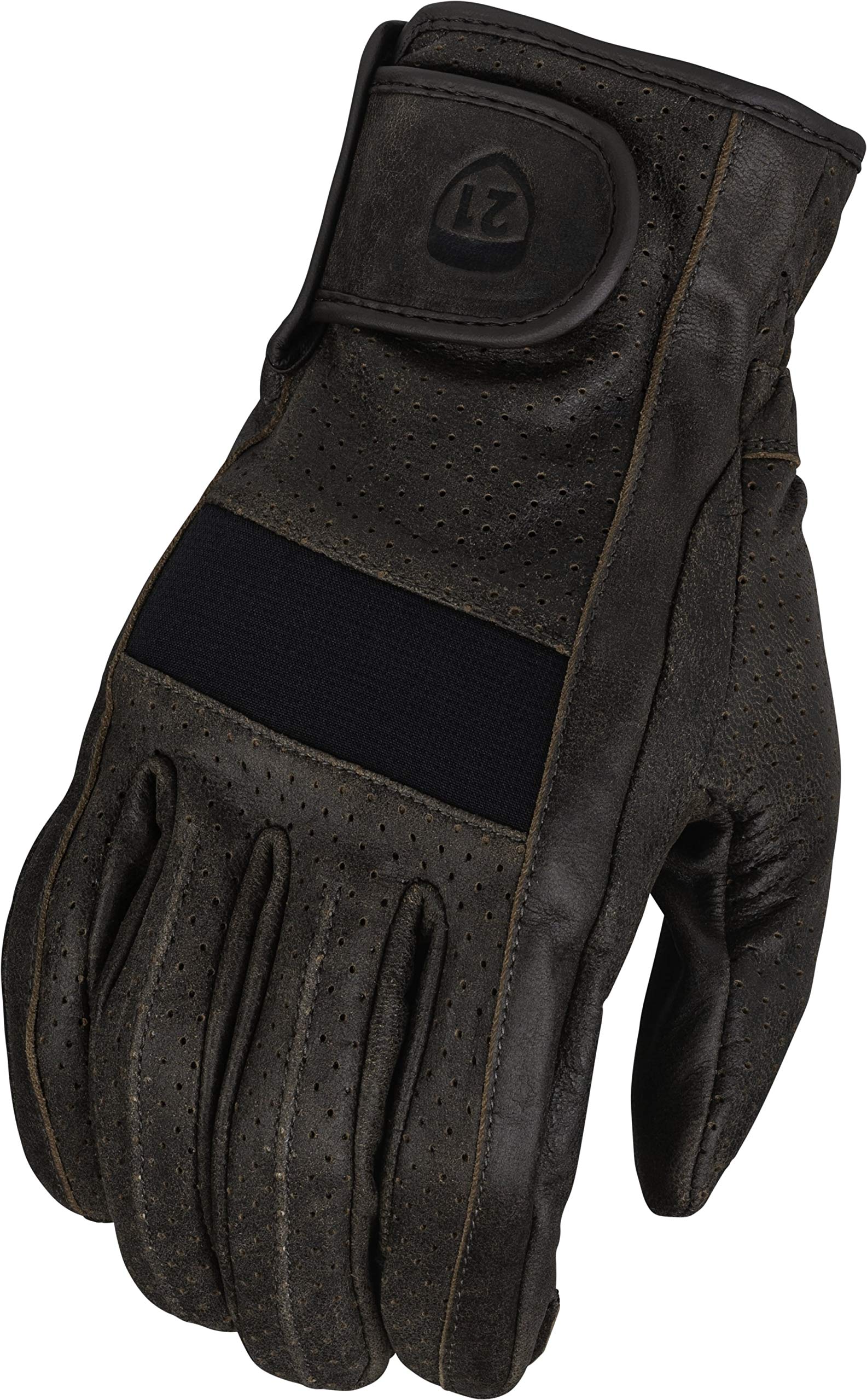 Highway 21 Jab Perforated Mens Street Motorcycle Gloves