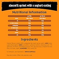 Vista 3 de Eat Natural Barra de Frutas y Nueces con Recubrimiento de Almendra Albaricoque y Yogur, 5.29 oz