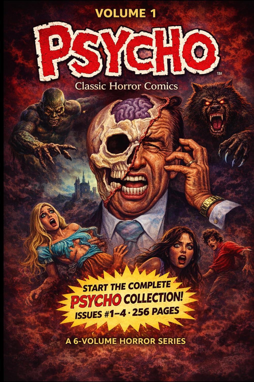 Psycho Classic Horror Comics Vol 1 (Psycho Classic Comic Collection)