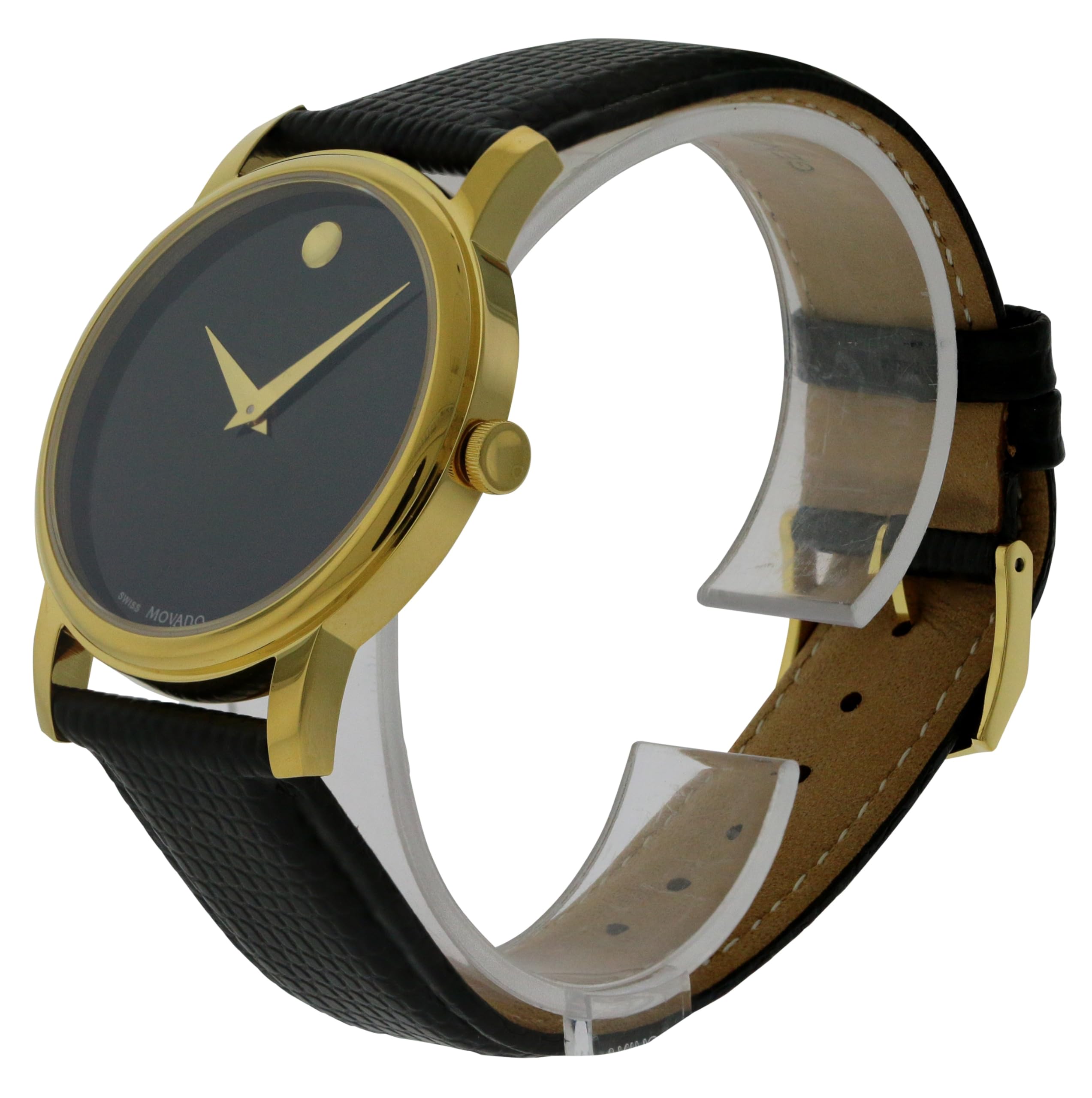 稼働 MOVADO 腕時計 ミュージアムウォッチ レザー ラウンド 2204 稼働 MOVADO 腕時計 ミュージアムウォッチ レザー ラウンド 2204