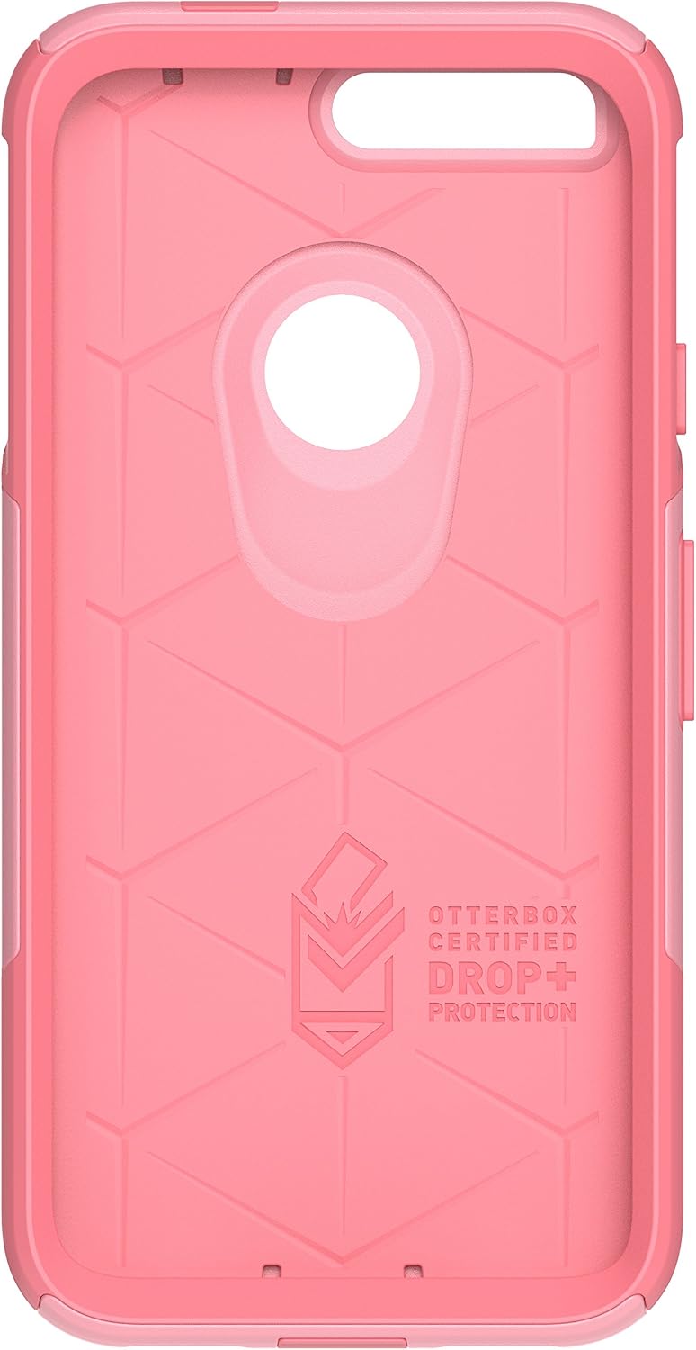 OTTERBOX Commuter Series Case for Google Pixel (5" Version ONLY) - Retail Packaging - ROSEMARINE (ROSEMARINE/Pipeline Pink)